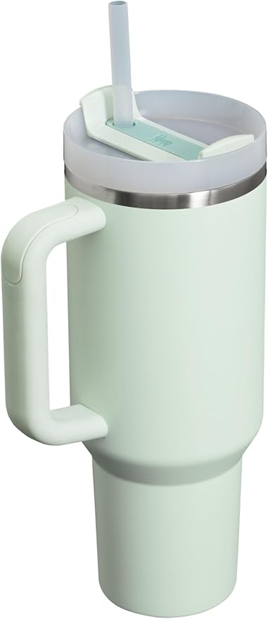 STANLEY Quencher H2.0 Flow State Tumbler, 40 oz, Mist | Handle and Straw | - Image 2
