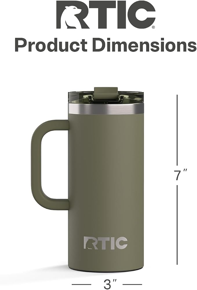 RTIC 16oz Road Trip Travel Mug - Image 4