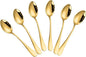Demitasse Espresso Spoons, 4.7inch Stainless Steel Coffee Spoons by Wesdxc56