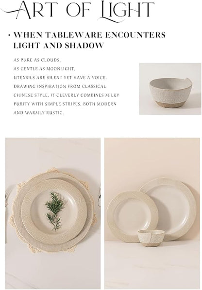 Dinnerware sets plates and bowls sets modern plates, Ceramic Dinnerware Sets - Image 2