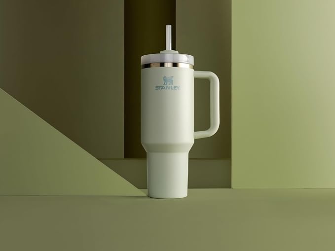 STANLEY Quencher H2.0 Flow State Tumbler, 40 oz, Mist | Handle and Straw | - Image 7