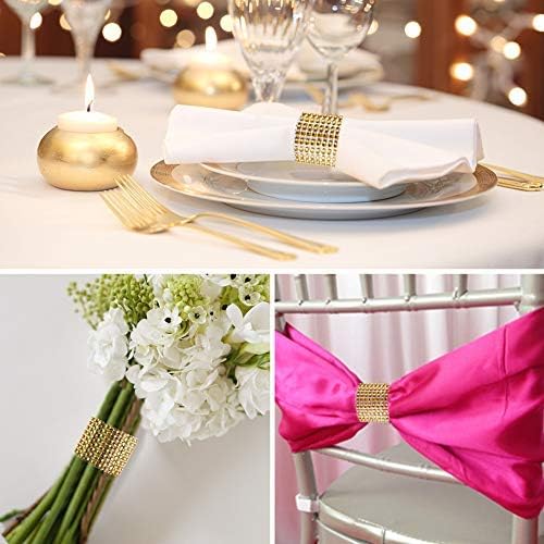 Accmor 100pcs Napkin Rings, DIY Decoration - Image 5