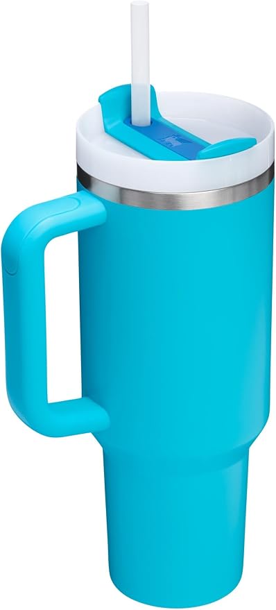 STANLEY Quencher H2.0 Flow State Tumbler, 40 oz, Splash | Handle and Straw | - Image 3