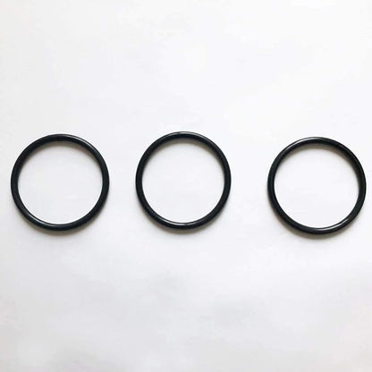 CVNC 3 PCS Rubber O-Ring for Playing Quartz Crystal Singing Bowl