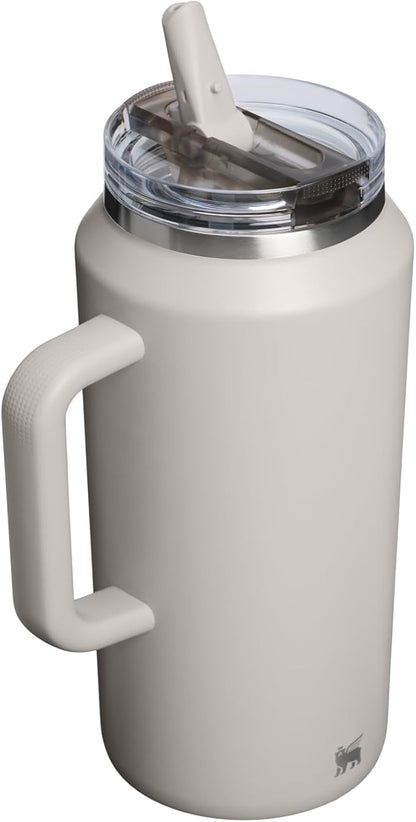 STANLEY Quencher ProTour Flipstraw Tumbler, 64 oz, Ash | Built-In Straw & - Image 3