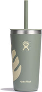 Hydro Flask 20 Oz All Around Tumbler Straw Lid Botanical Bliss Agave by Unknown