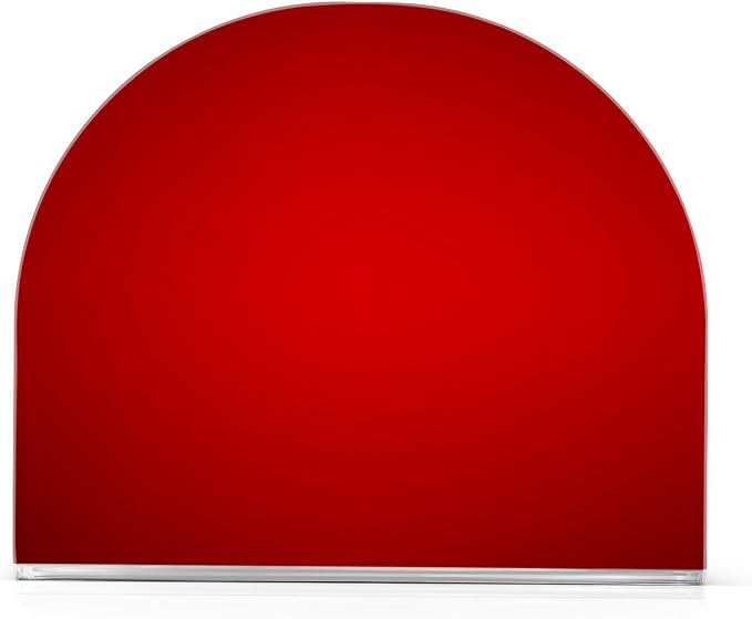 Napkin Holder, Plain Red Solid Color Napkin Holder by WELLDAY