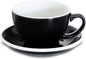 Loveramics Latte Art Mug with Saucer, 10 oz Ceramic Coffee cups with Round by LoveramicsUSA