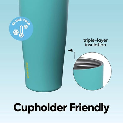 Owala FreeSip Tumbler Stainless Steel Water Bottle 40 oz Summer Sweetness | - Image 6