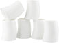 Novelty Curved and Embossed Stripes Body Design Bone China Cups Without Handle by Unknown