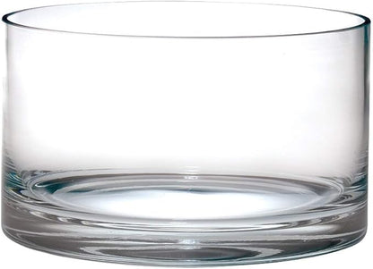 Barski Straight Sided Salad Bowl - Thick Walls - 8" Diameter - Handmade Made in Europe