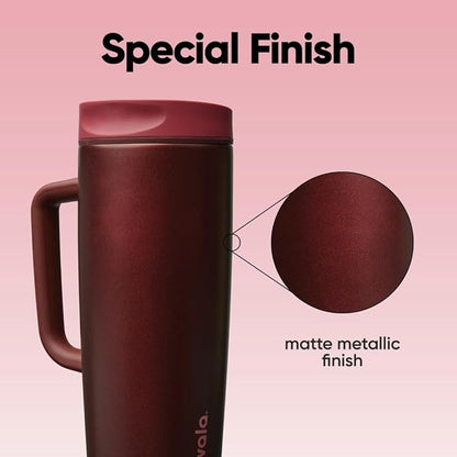 Owala SmoothSip Slider Stainless Steel Insulated Travel Mug - Image 5