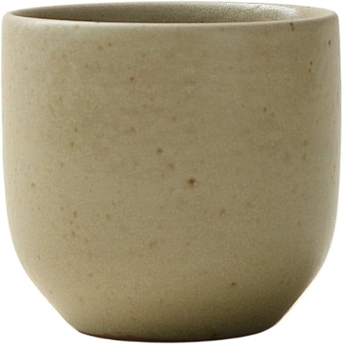 Calming Minimalist 7.8oz Matte Speckled Ceramic Cup by Unknown