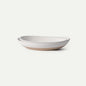MORA Jumbo and Large Serving Dishes Set of 2, 13 inch and 12 inch Ceramic Pottery Oval Platters - Microwave, Oven and Dishwasher Safe - Oat