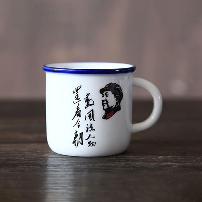 Cabilock 6pcs Vintage Enamel Mugs Heat-insulated Water Cups - Image 8
