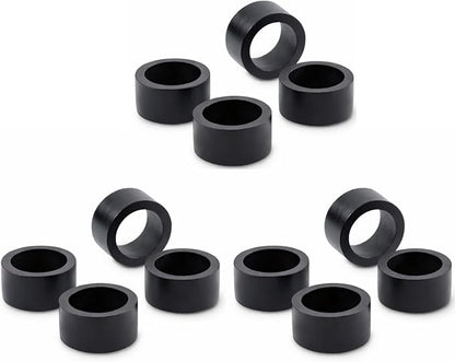 Handmade Black Plan Wooden Napkin Ring Made by Artisan Beautifully Crafted and by Shafa+impex