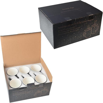 homEdge Porcelain Mug Set, 16 Ounces Cup - Image 9