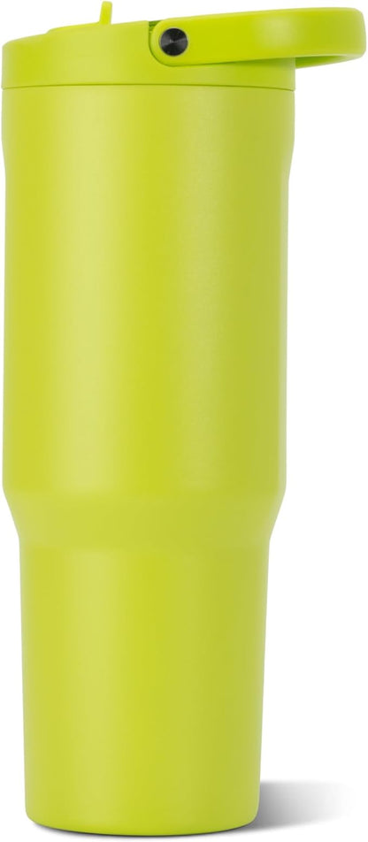 HydroJug Sport 40 oz Insulated Stainless Steel Water Bottle, Lemon Lime - Image 2