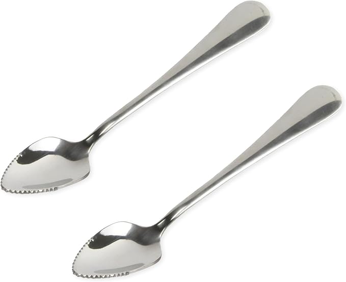 Chef Craft - Select Serrated Grapefruit Spoon, 6.5 Inches 2 Piece Set of by ChefCraft