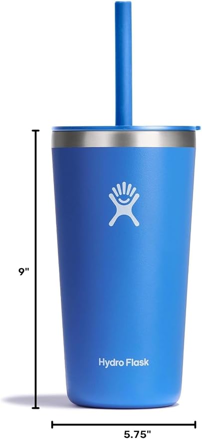 Hydro Flask All Around Tumbler Straw Lid, Insulated Travel Mug, Stainless Steel - Image 3