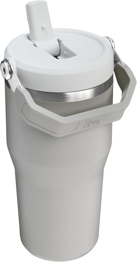 STANLEY IceFlow 2.0 Flip Straw Tumbler, 20 oz, Ash | Easy Carry Handle | Twist - Image 3