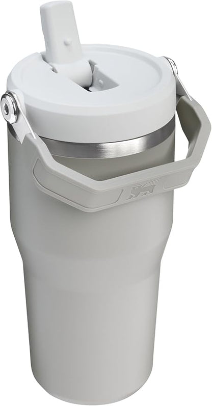 STANLEY IceFlow 2.0 Flip Straw Tumbler, 20 oz, Ash | Easy Carry Handle | Twist - Image 3