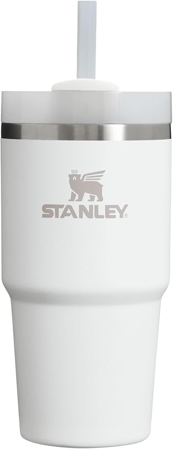 STANLEY Quencher H2.0 Flow State Tumbler, 20 oz, Frost | Straw and 3-Position by Unknown