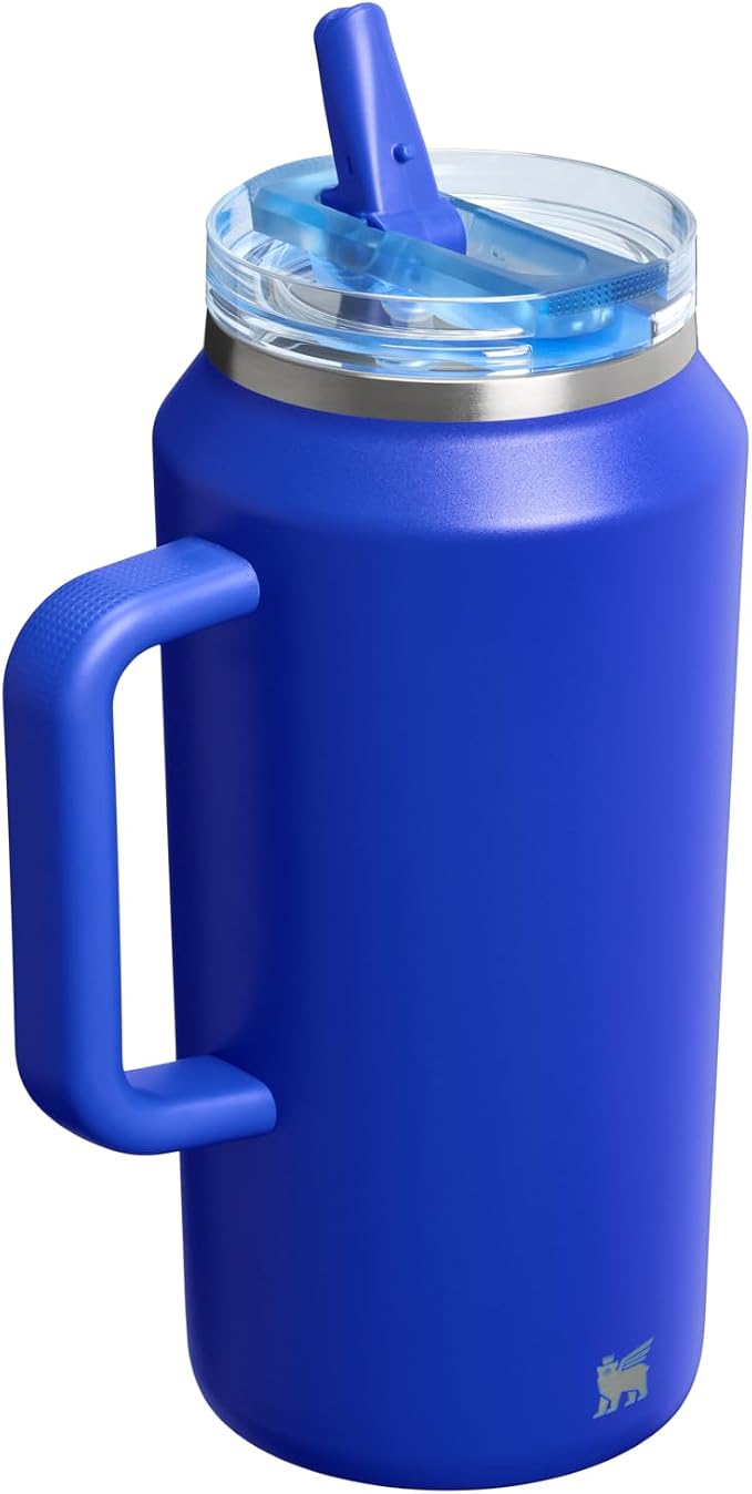 STANLEY Quencher ProTour Flipstraw Tumbler, 64 oz, Cobalt | Built-In Straw & - Image 3