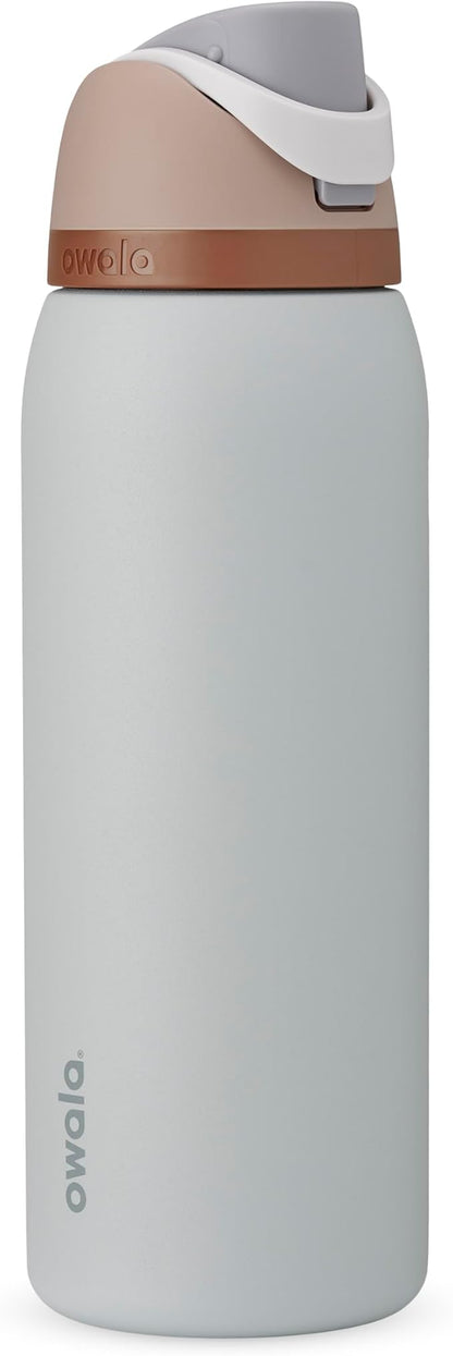 Owala FreeSip Stainless Steel Water Bottle 24 oz Calm Waters by Unknown