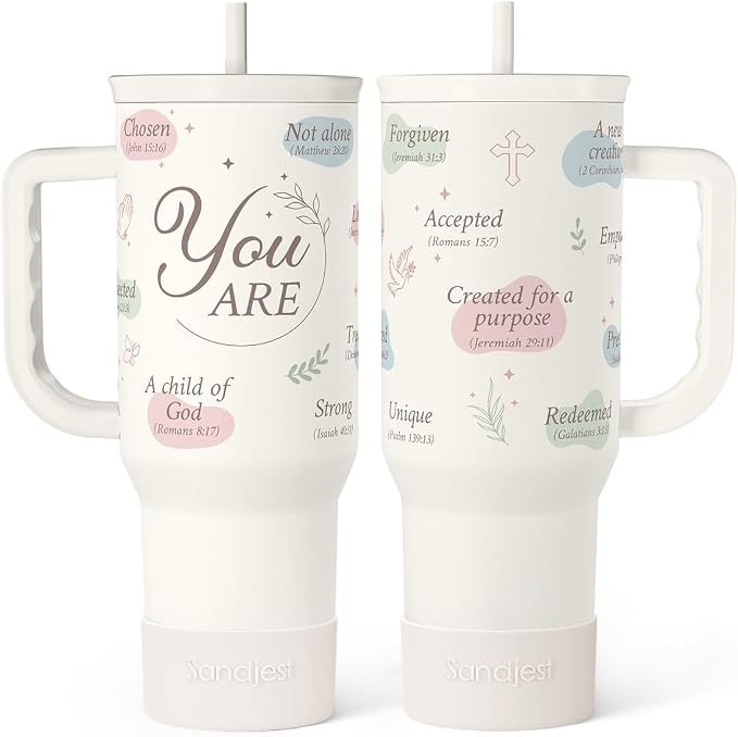 SANDJEST Christian Gift for Women – Inspiration Insulated Stainless Steel by SANDJEST