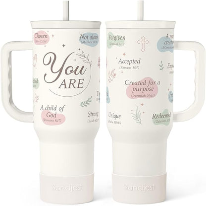 SANDJEST Christian Gift for Women – Inspiration Insulated Stainless Steel by SANDJEST
