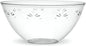 PLASTICPRO Disposable Round Serving Bowls, Party Snack or Salad Bowl, Medium Plastic Crystal Clear Pack of 8