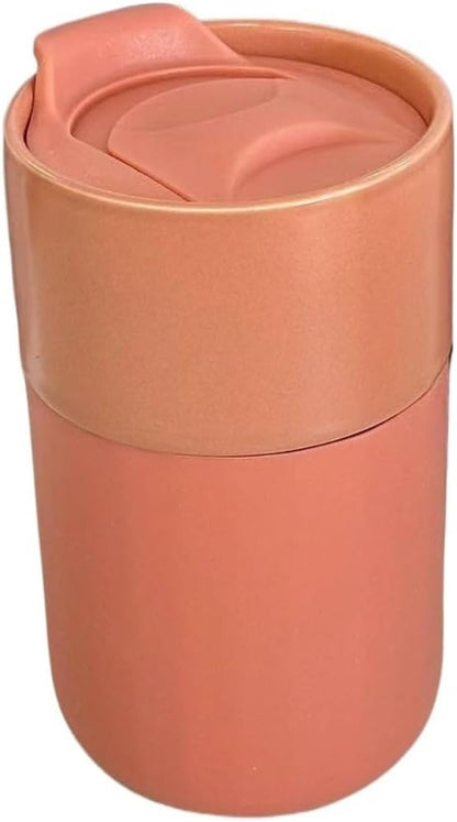 Single‑Wall Ceramic Travel Mug by Unknown