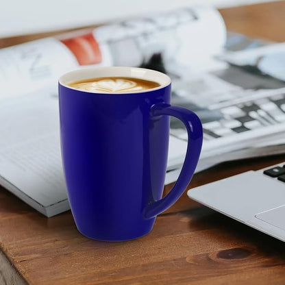 homEdge Porcelain Mug Set, 16 Ounces Cup - Image 4