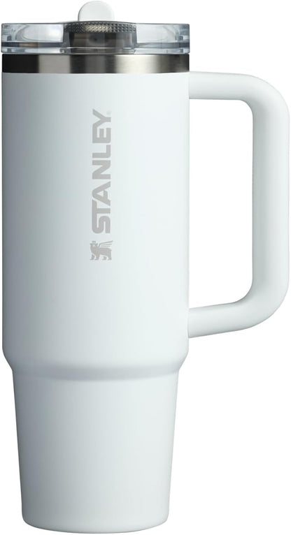 STANLEY Quencher ProTour Flipstraw Tumbler, 30 oz, Frost | Built-In Straw & by Unknown