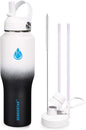 SENDESTAR 32oz Water Bottle Wide Mouth Stainless Steel Vacuum Insulated Double by Sendestar