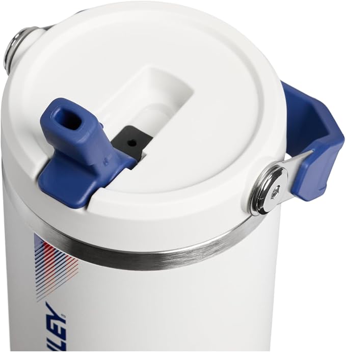 STANLEY IceFlow 2.0 Flip Straw Tumbler, 30 oz, Team White Dark Blue | Easy - Image 4