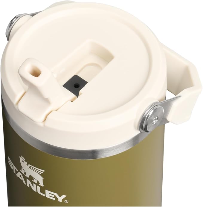 STANLEY IceFlow 2.0 Flip Straw Tumbler, 30 oz, Thyme | Easy Carry Handle | - Image 2