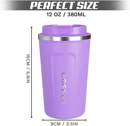 SPLMIFA Travel coffee mugs leak-proof, reusable coffee cup - Image 4