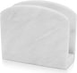 Radicaln Marble Napkin Holder 5.5" Inch White Handmade Dining Table Napkins by RADICALn