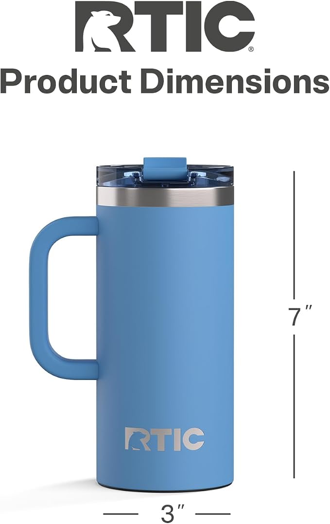 RTIC 16oz Road Trip Travel Mug - Image 4
