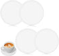 4 Packs Non Slip Silicone Drink Coasters by KALIONE