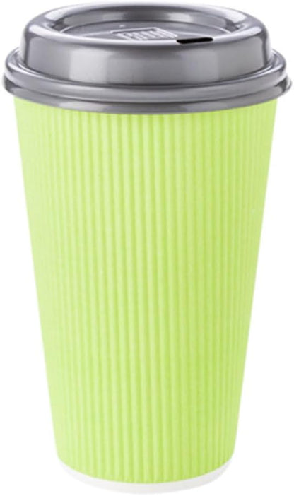 Restaurantware Coffee Cups 500 Pack of 16 oz Ripple Wall Insulated Coffee Cups - Image 12