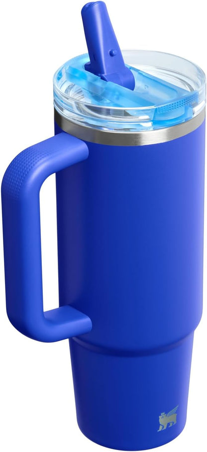 STANLEY Quencher ProTour Flipstraw Tumbler, 30 oz, Cobalt | Built-In Straw & - Image 3