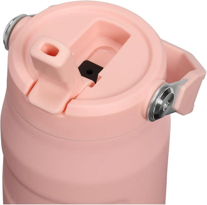 STANLEY IceFlow Flip Straw 2.0 Water Bottle 24 oz | Built-In Straw - Image 2