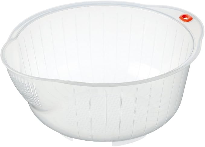 Inomata.0800 Japanese Vegetable Fruit Rice Acrylic Wash Bowl by Inomata