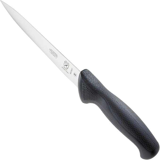 Mercer Culinary M22807 Millennia Black Handle, 7-Inch Flexible, Fillet Knife - Image 4