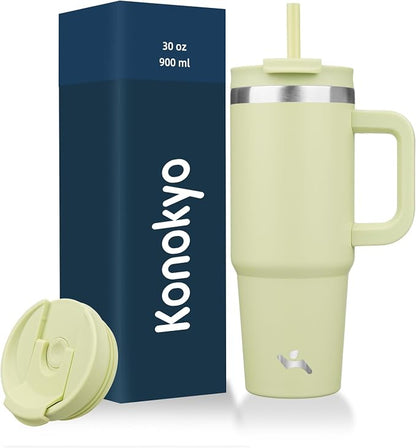 Konokyo 30 oz Insulated Tumbler Water Bottle by Konokyo