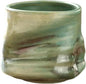 Unique Glaze Coffee Cups Set, Handleless Teacup Retro Coarse Ceramic Mugs by CZMYCBG