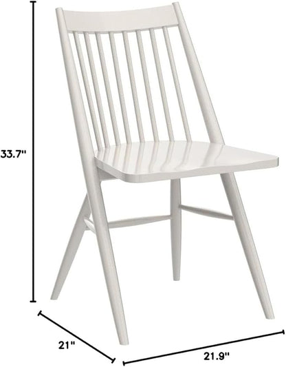 Safavieh Home Collection Wren Grey 19-inch Spindle Dining Chair (Set of 2)